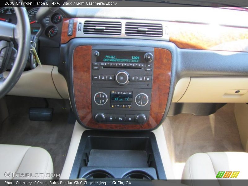 Black / Light Cashmere/Ebony 2008 Chevrolet Tahoe LT 4x4