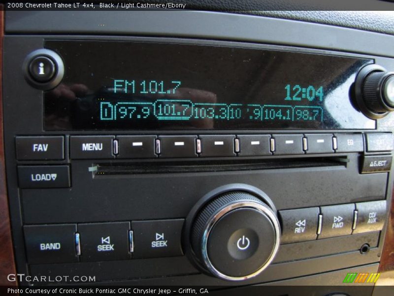 Black / Light Cashmere/Ebony 2008 Chevrolet Tahoe LT 4x4