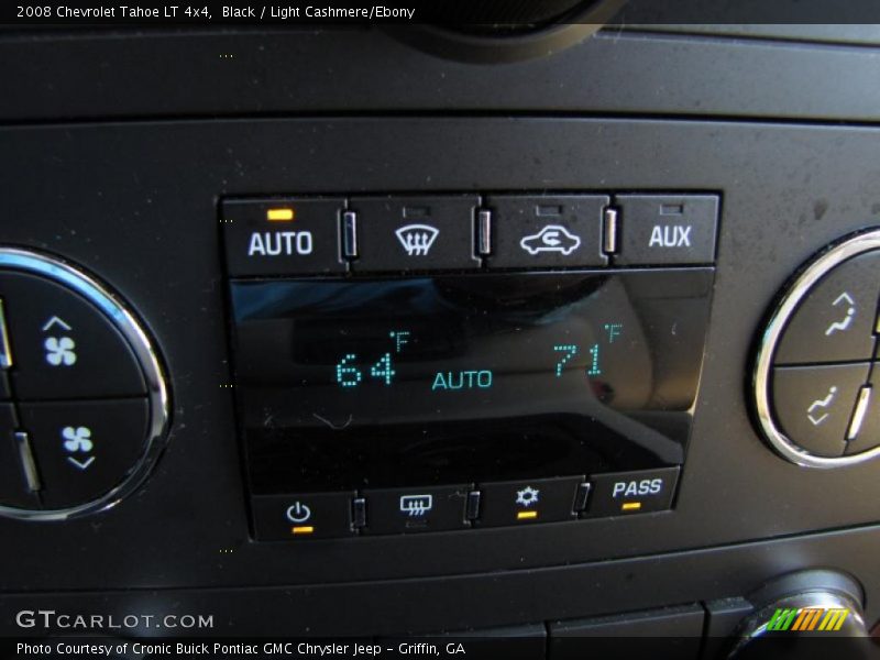 Black / Light Cashmere/Ebony 2008 Chevrolet Tahoe LT 4x4