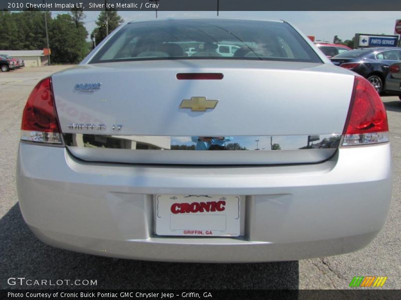 Silver Ice Metallic / Gray 2010 Chevrolet Impala LT