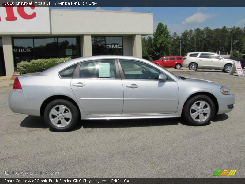 Silver Ice Metallic / Gray 2010 Chevrolet Impala LT