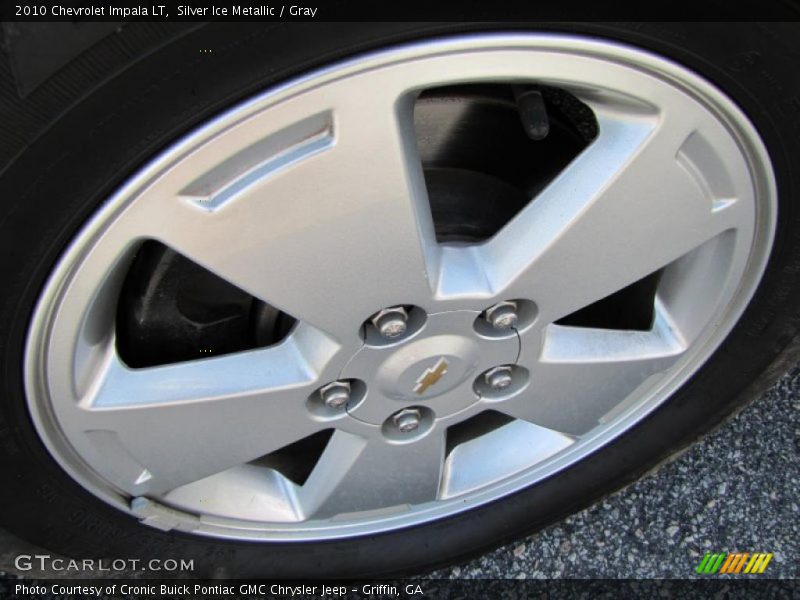 Silver Ice Metallic / Gray 2010 Chevrolet Impala LT