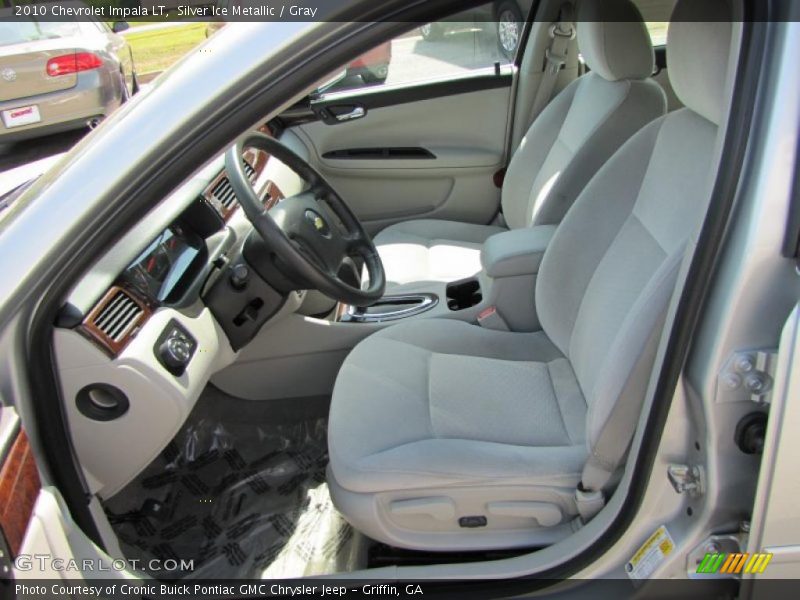 Silver Ice Metallic / Gray 2010 Chevrolet Impala LT