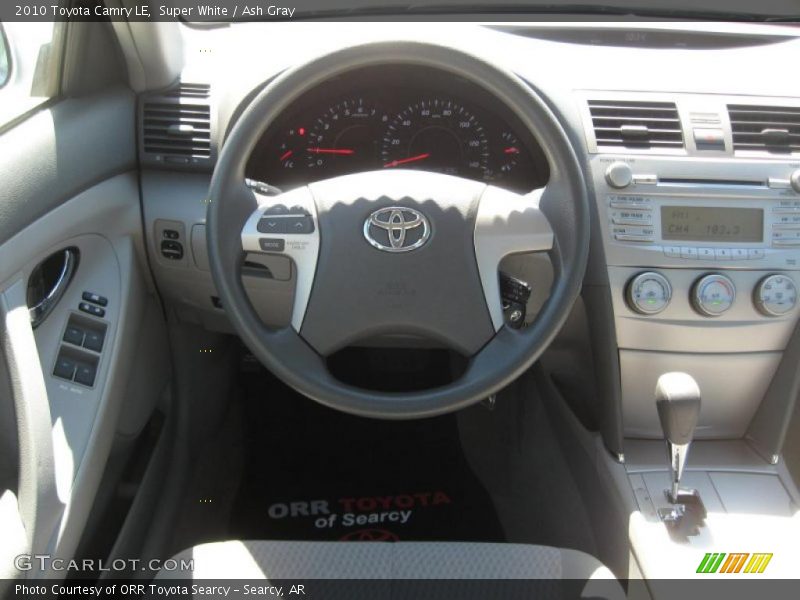 Super White / Ash Gray 2010 Toyota Camry LE