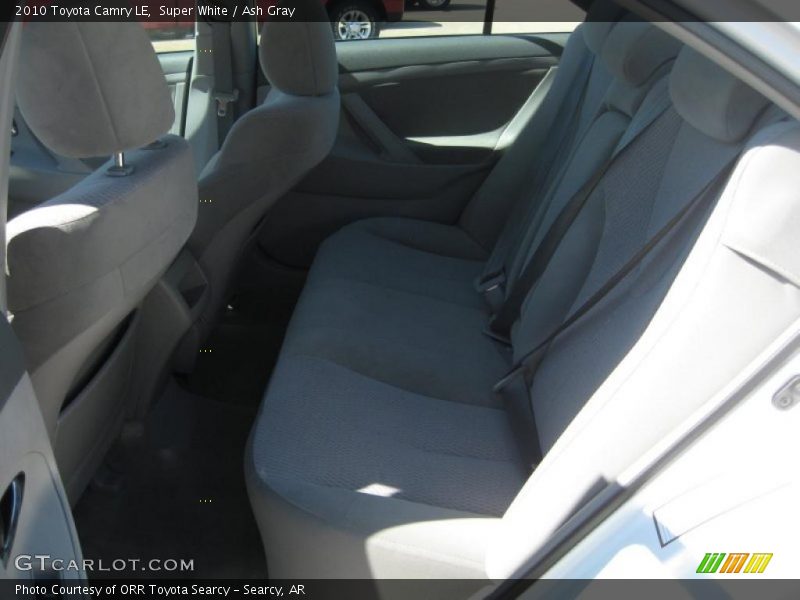 Super White / Ash Gray 2010 Toyota Camry LE
