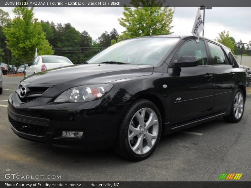 Black Mica / Black 2008 Mazda MAZDA3 s Touring Hatchback