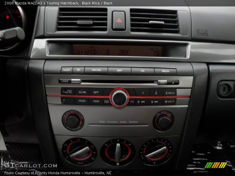 Black Mica / Black 2008 Mazda MAZDA3 s Touring Hatchback