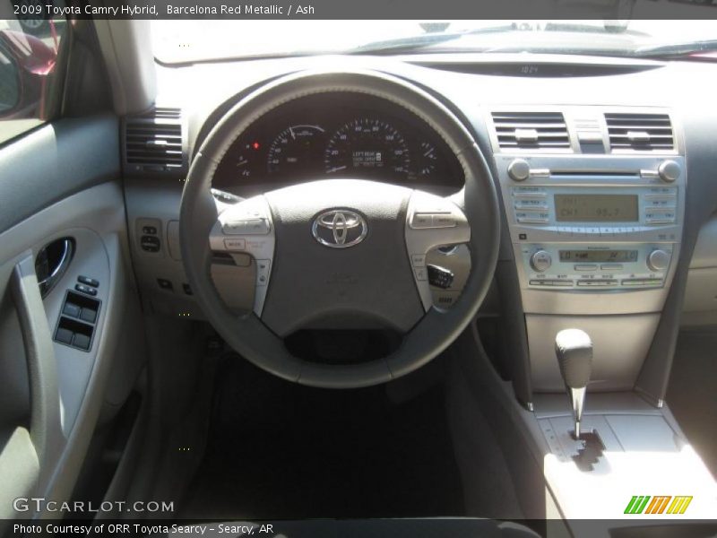 Barcelona Red Metallic / Ash 2009 Toyota Camry Hybrid