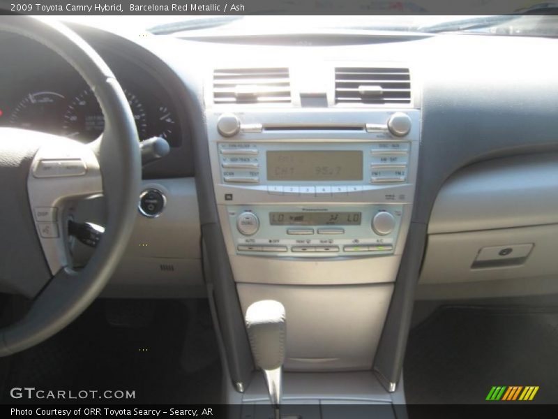 Barcelona Red Metallic / Ash 2009 Toyota Camry Hybrid