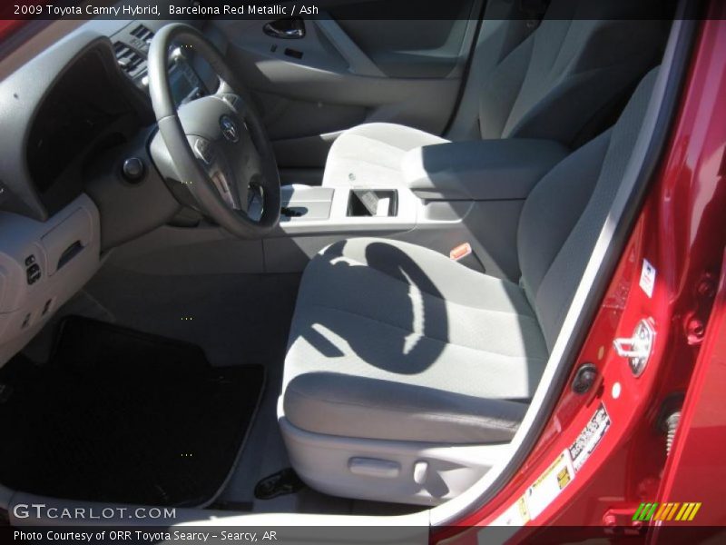 Barcelona Red Metallic / Ash 2009 Toyota Camry Hybrid