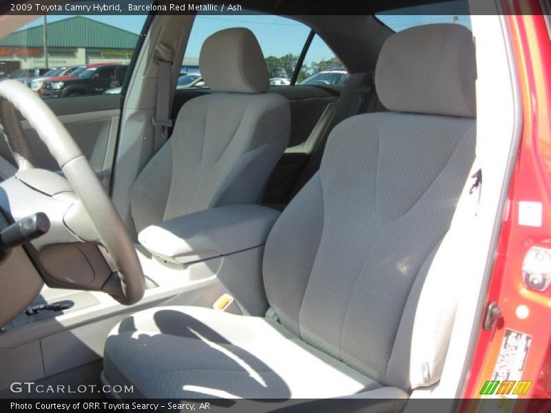 Barcelona Red Metallic / Ash 2009 Toyota Camry Hybrid