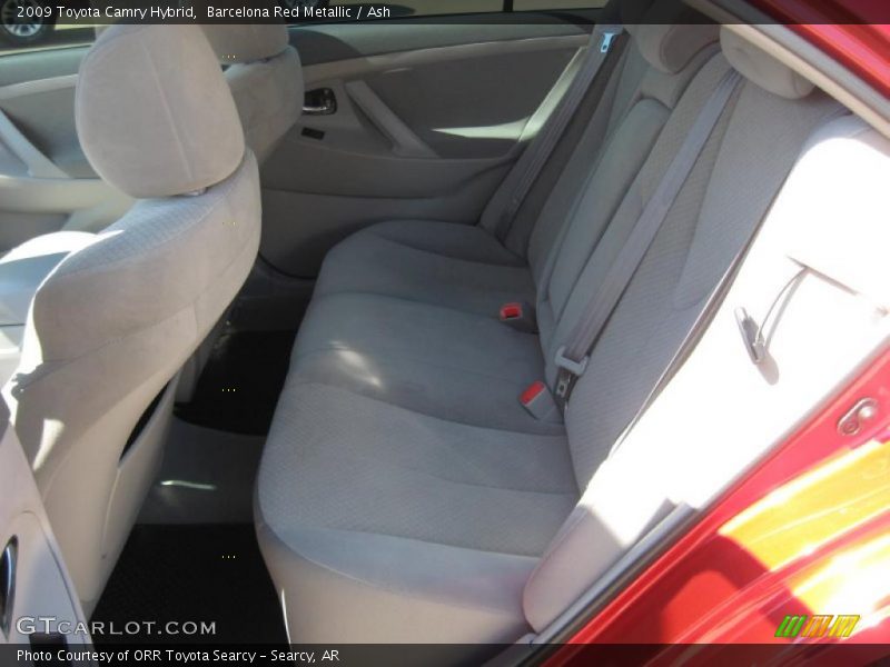 Barcelona Red Metallic / Ash 2009 Toyota Camry Hybrid