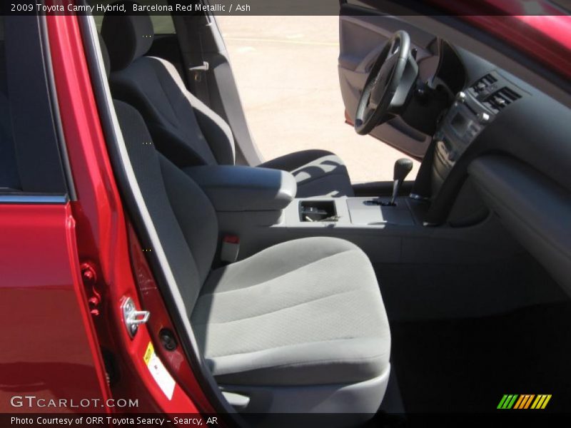 Barcelona Red Metallic / Ash 2009 Toyota Camry Hybrid