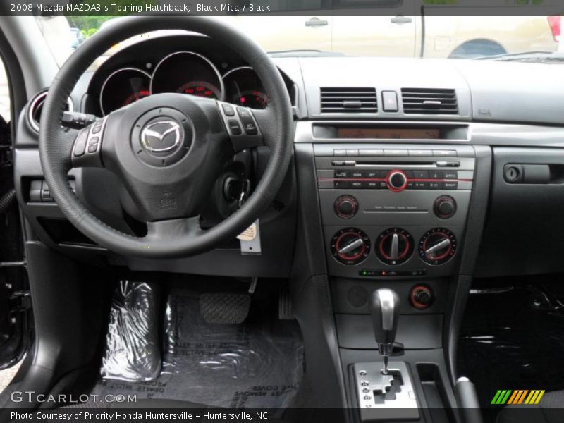 Black Mica / Black 2008 Mazda MAZDA3 s Touring Hatchback