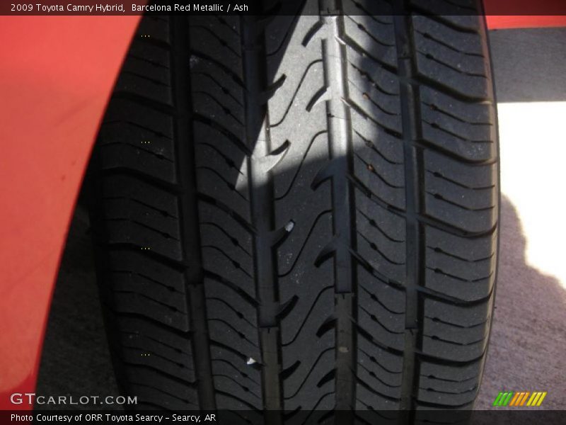 Barcelona Red Metallic / Ash 2009 Toyota Camry Hybrid