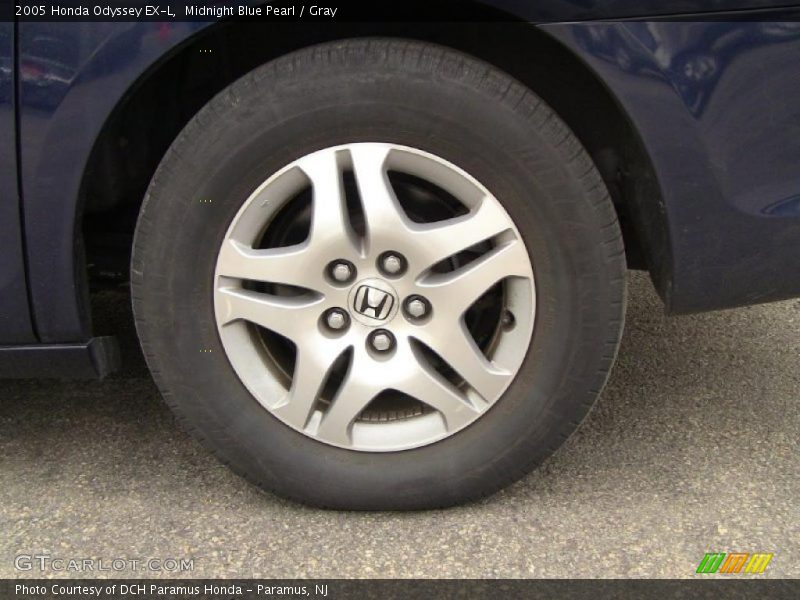 Midnight Blue Pearl / Gray 2005 Honda Odyssey EX-L