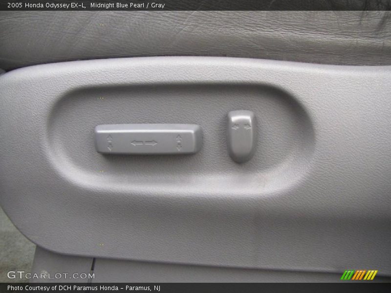 Midnight Blue Pearl / Gray 2005 Honda Odyssey EX-L