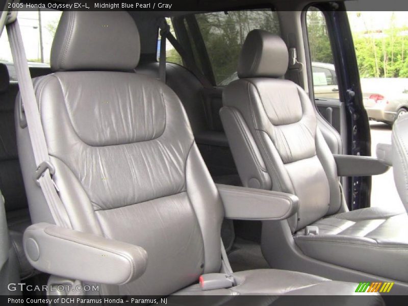 Midnight Blue Pearl / Gray 2005 Honda Odyssey EX-L