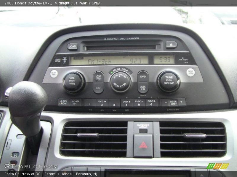 Midnight Blue Pearl / Gray 2005 Honda Odyssey EX-L