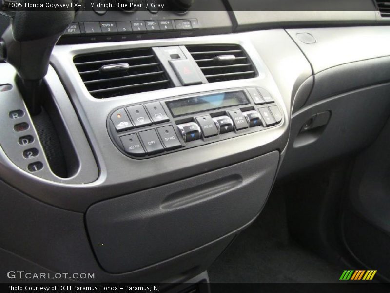 Midnight Blue Pearl / Gray 2005 Honda Odyssey EX-L