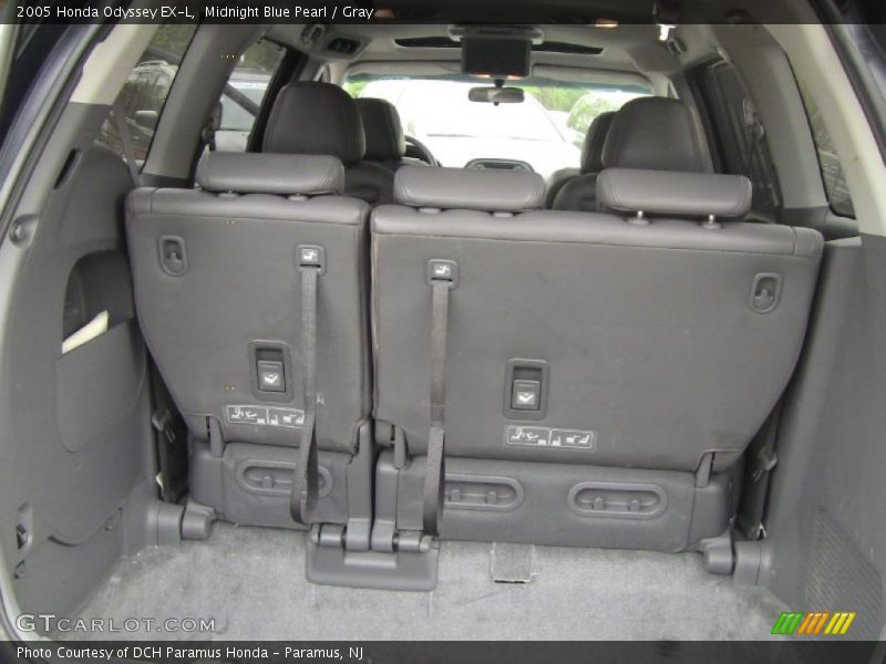 Midnight Blue Pearl / Gray 2005 Honda Odyssey EX-L
