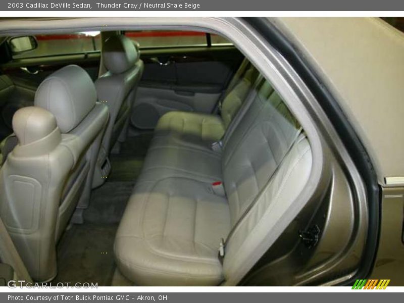Thunder Gray / Neutral Shale Beige 2003 Cadillac DeVille Sedan