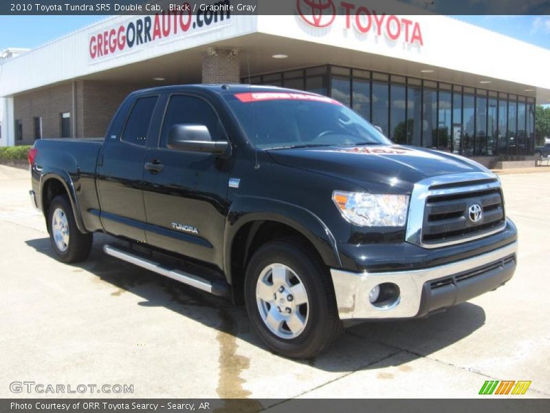 Black / Graphite Gray 2010 Toyota Tundra SR5 Double Cab