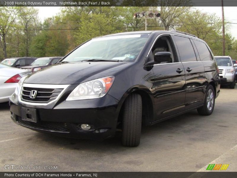 Nighthawk Black Pearl / Black 2008 Honda Odyssey Touring