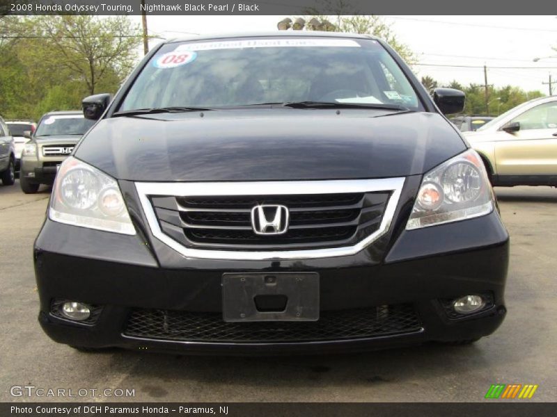 Nighthawk Black Pearl / Black 2008 Honda Odyssey Touring