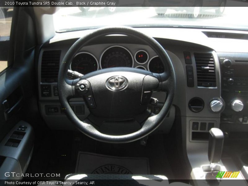 Black / Graphite Gray 2010 Toyota Tundra SR5 Double Cab