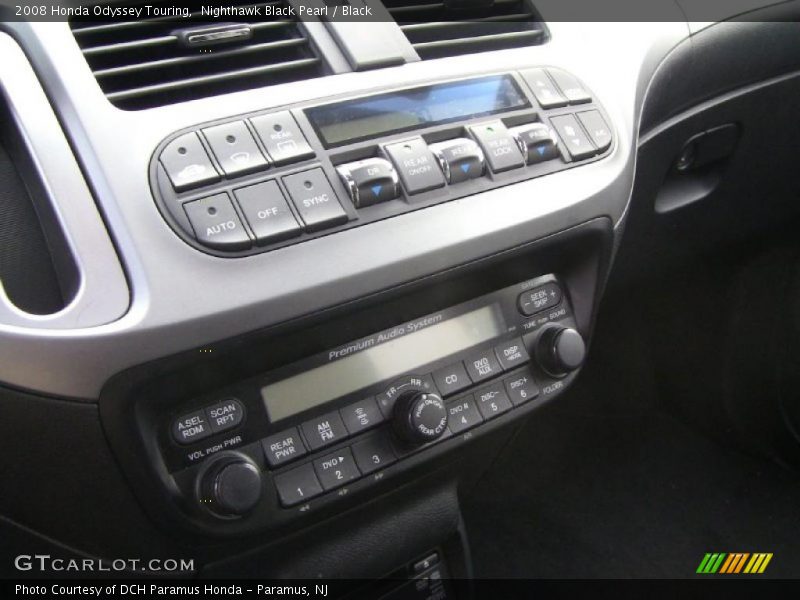 Nighthawk Black Pearl / Black 2008 Honda Odyssey Touring
