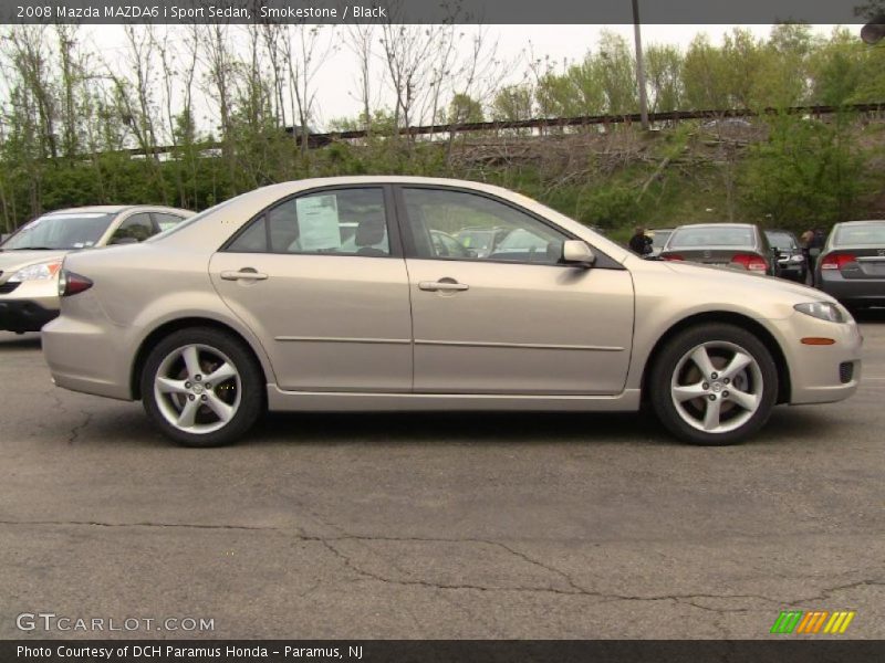 Smokestone / Black 2008 Mazda MAZDA6 i Sport Sedan