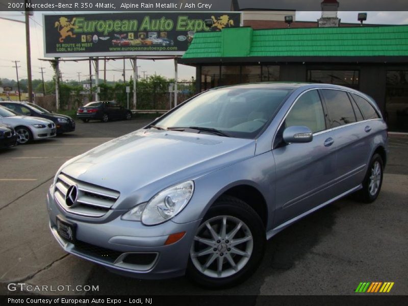 Alpine Rain Metallic / Ash Grey 2007 Mercedes-Benz R 350 4Matic