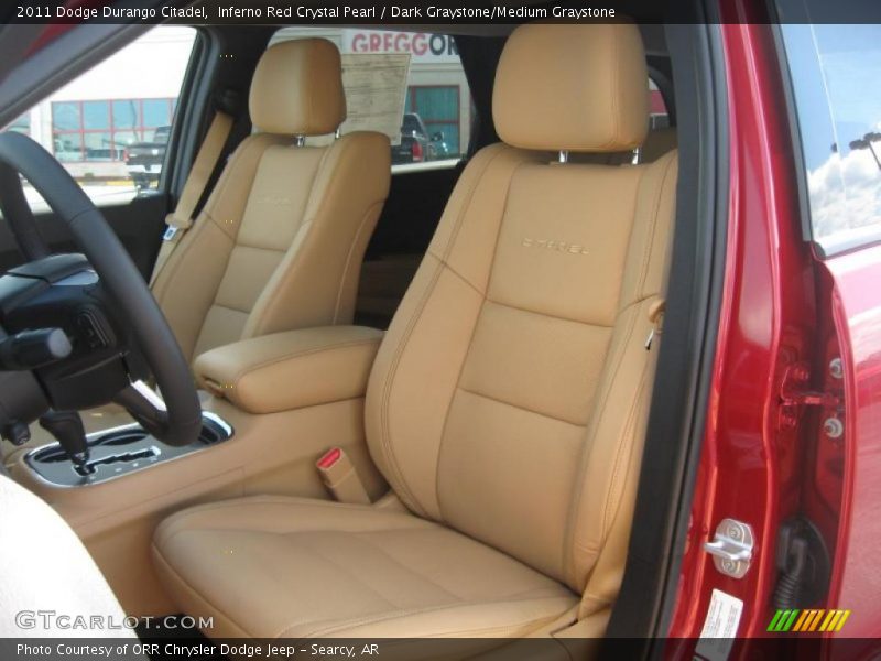  2011 Durango Citadel Dark Graystone/Medium Graystone Interior