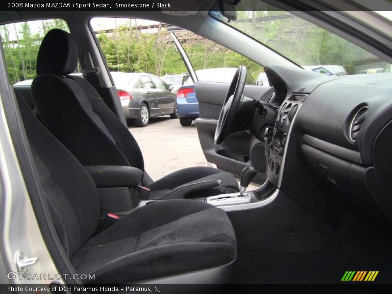 Smokestone / Black 2008 Mazda MAZDA6 i Sport Sedan