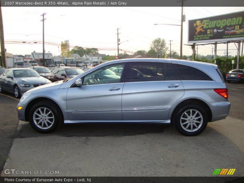 Alpine Rain Metallic / Ash Grey 2007 Mercedes-Benz R 350 4Matic