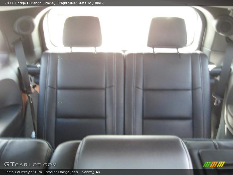 Bright Silver Metallic / Black 2011 Dodge Durango Citadel