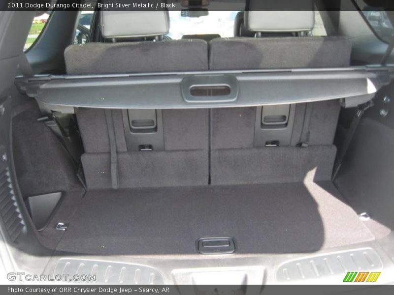 Bright Silver Metallic / Black 2011 Dodge Durango Citadel