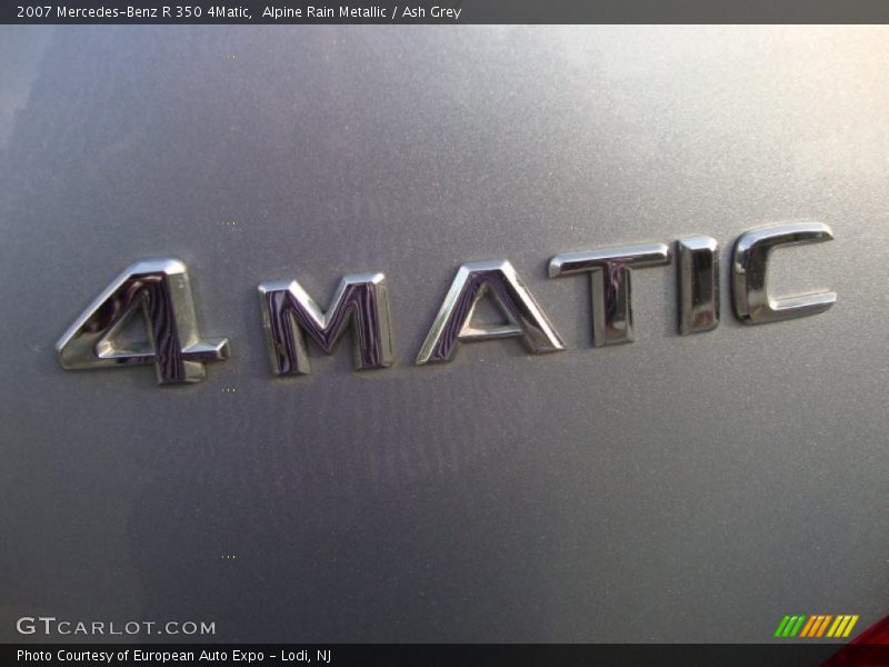 Alpine Rain Metallic / Ash Grey 2007 Mercedes-Benz R 350 4Matic