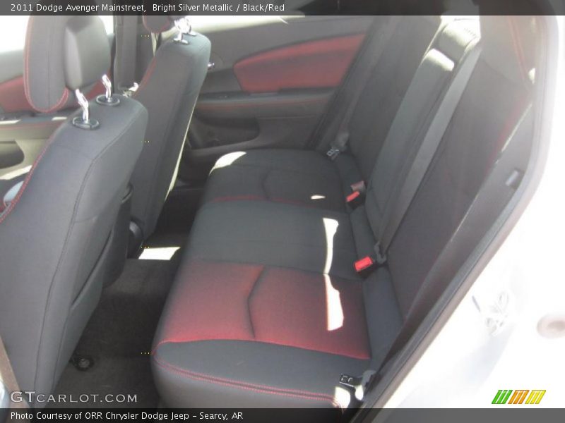 2011 Avenger Mainstreet Black/Red Interior
