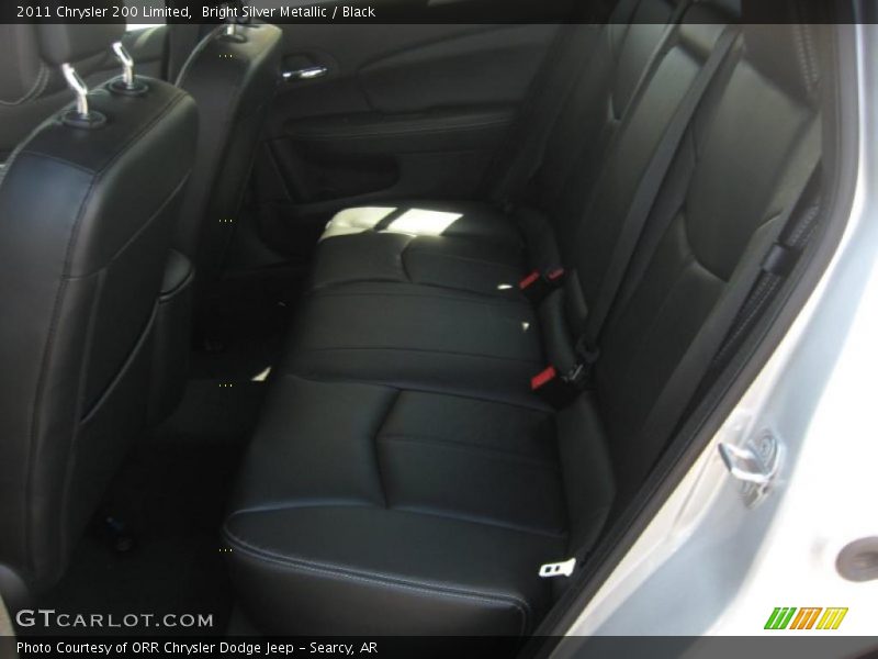 Bright Silver Metallic / Black 2011 Chrysler 200 Limited