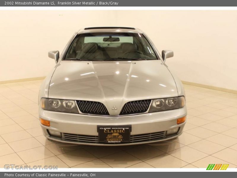 Franklin Silver Metallic / Black/Gray 2002 Mitsubishi Diamante LS