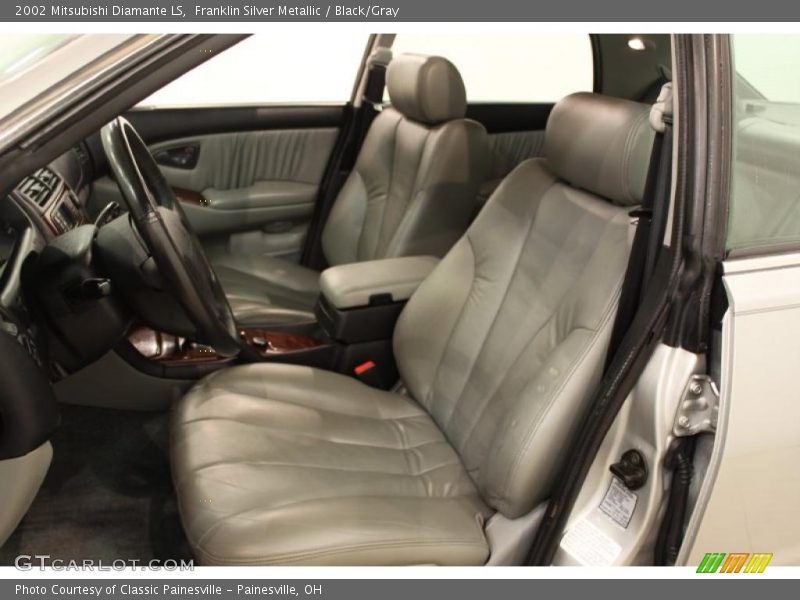 Franklin Silver Metallic / Black/Gray 2002 Mitsubishi Diamante LS