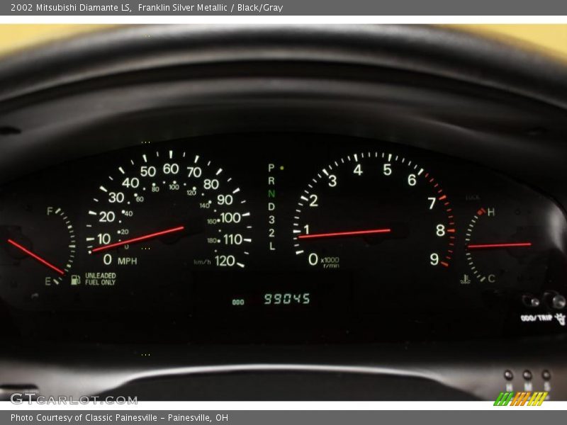 Franklin Silver Metallic / Black/Gray 2002 Mitsubishi Diamante LS