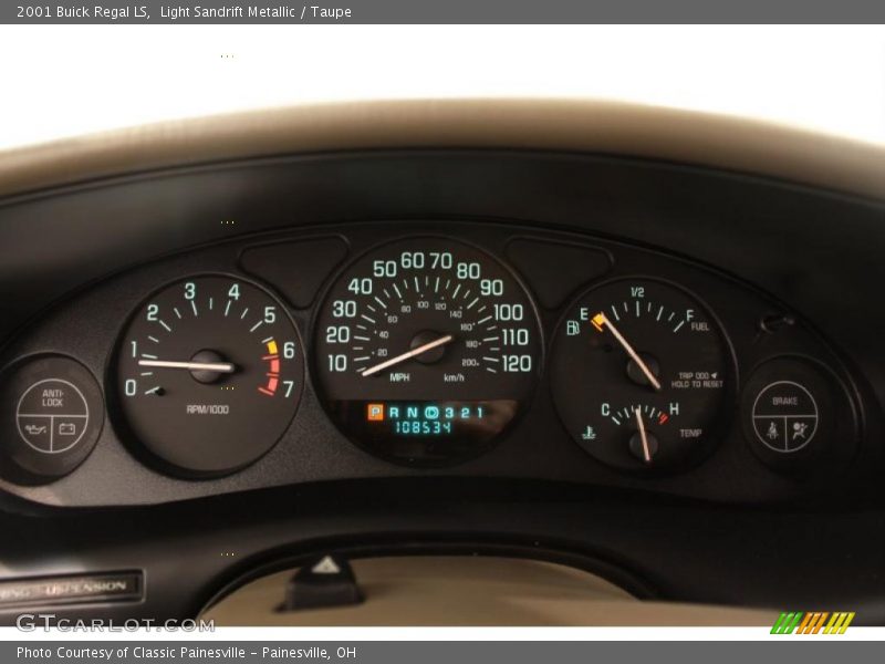  2001 Regal LS LS Gauges