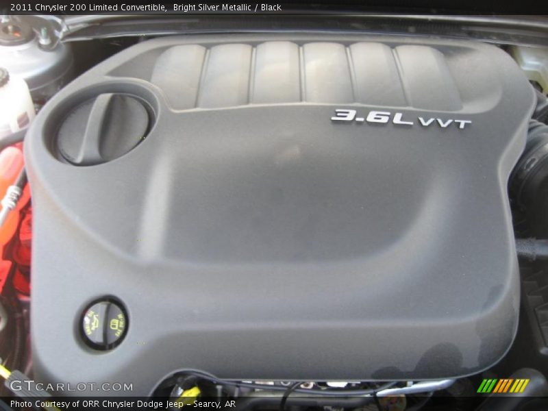  2011 200 Limited Convertible Engine - 3.6 Liter DOHC 24-Valve VVT Pentastar V6