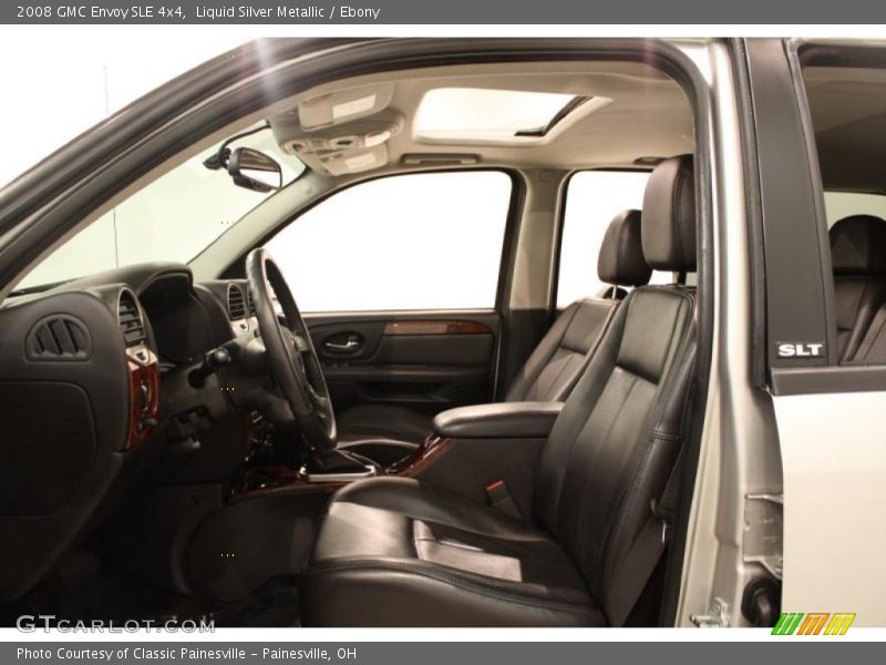 Liquid Silver Metallic / Ebony 2008 GMC Envoy SLE 4x4