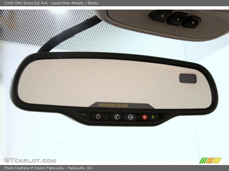 Liquid Silver Metallic / Ebony 2008 GMC Envoy SLE 4x4