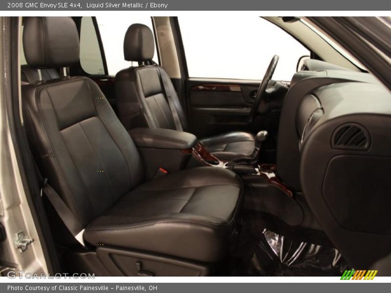 Liquid Silver Metallic / Ebony 2008 GMC Envoy SLE 4x4