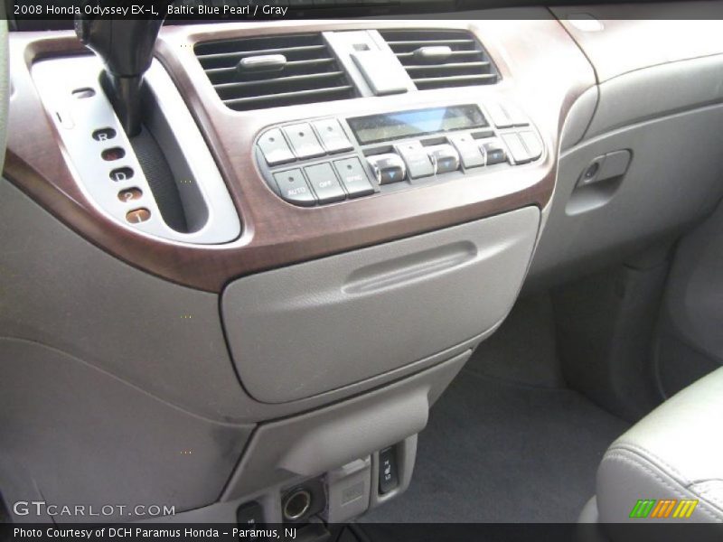 Baltic Blue Pearl / Gray 2008 Honda Odyssey EX-L